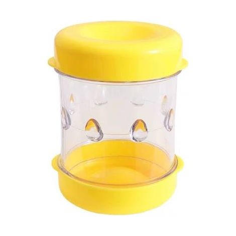 Pince à œufs pour retirer les œufs durs, éplucheur et casse-œufs, éplucheur d'œufs, secoueur et éplucheur d'œufs, ustensile de cuisine pour ouvrir les œufs, jaune d'œuf (1/4)