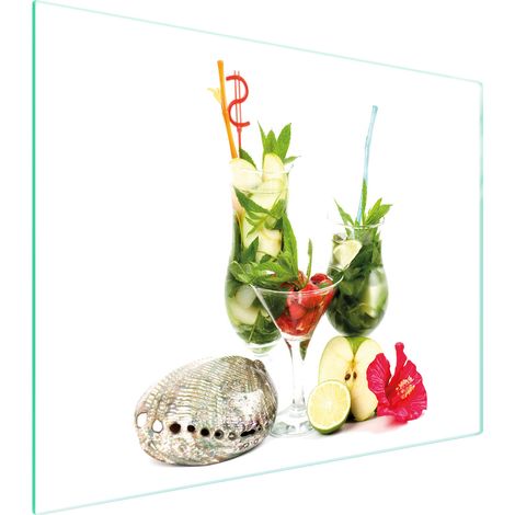 Glasschneidebrett 52x40 Obst