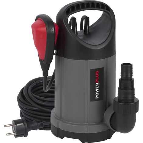 Powerplus Pompe Ă Eau Ălectrique POWEW67902 - Pompe Ă Eau Submersible de 250 W, TempĂ©rature Maximale de 35°C et DĂ©bit de 5000 l/h (1/5)
