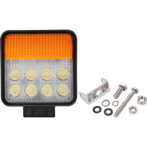 Ortviai Feu de Remorque LED Carré Super Lumineux en Alliage d’Aluminium Anti-Rouille 10-80 V (1/5)
