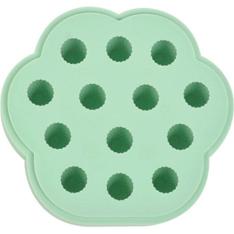 1 moule à glaçons en forme de fraise, silicone alimentaire, pour whisky, cocktails et boissons maison (1/5)