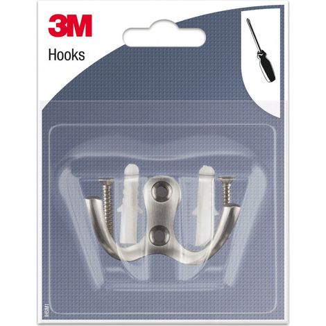 3M Einschraubhaken, Grau 3M