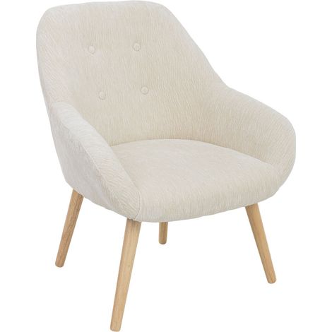 Silla de madera tapizada gris 66x68x82h cm (1/5)