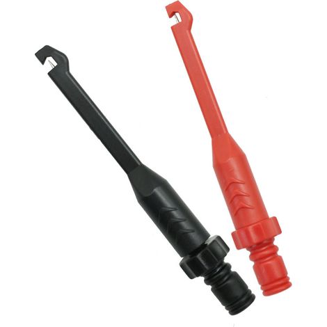 Pince de sonde de perçage d'isolation pour diagnostic automobile – Pointe de test pour circuits (Noir et Rouge) (1/5)