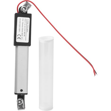 Elektrischer Linearantrieb (12 V), 50 mm Hub, 60 N Last, kompakt und vielseitig, Mini-Ausführung für Roboter, Massagesofas und -betten. (1/5)
