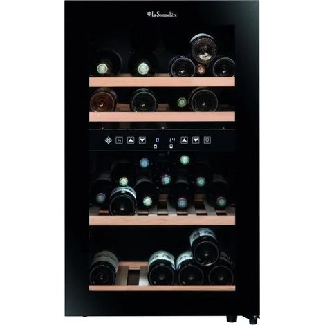 La Sommeliere SLS45DZ Weinkühlschrank schwarz 45 Flaschen
