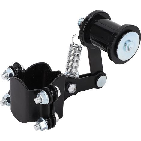 Ortviai Tendeur de Chaîne Moto pour Dirt Bike et Quad – Rouleau Renforcé en Métal, Noir, Diam. 36 mm (1/5)