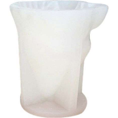 Weihnachtszwerg-Kerzenform für selbstgemachte Gips- und Fondant-Kerzendekorationen (1/5)