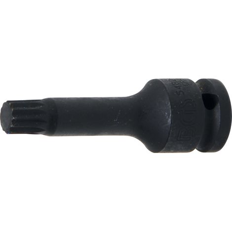 BGS Kraft-Bit-Einsatz Antrieb Innenvierkant 12,5 mm (1/2") Innenvielzahn (für XZN) M12 - 5482-M12 (1/3)