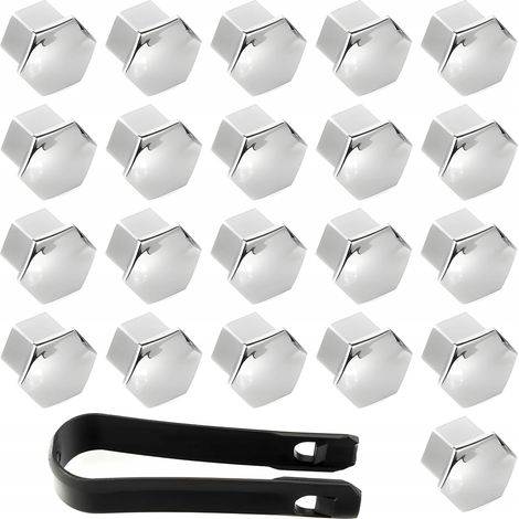 Copribulloni ruota 17 mm 1Z0601173 2ZZ cromati (1/5)