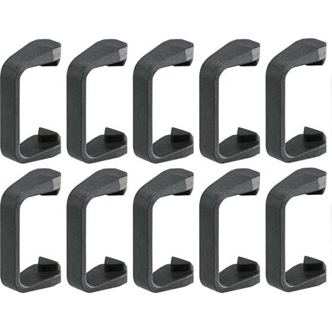 Öffnungswinkelbegrenzer (max. 92°) für Clip-Top-Scharniere – 10x Blum 70T7553.09 – Kunststoff für Hartholz (1/2)