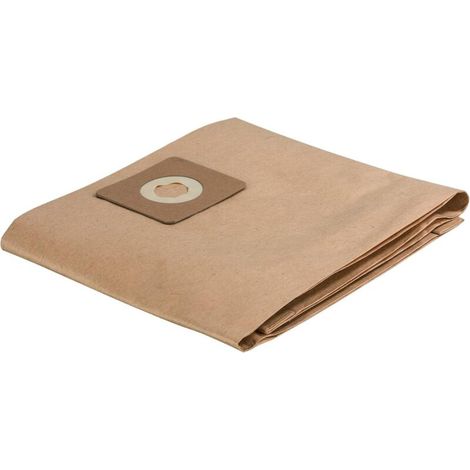 Accessories Home and Garden Karcher NT20 NT25 NT30 MV1 MV3 Sac-filtre en papier AdvancedVac 20, Marron, Set de 5 Pièces (1/2)