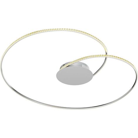 [NEUWERTIG] Lindby Joline Led Deckenleuchte Deckenlampe Wohnzimmerlampe 32 W ø 90 Cm Krist692 B-Ware