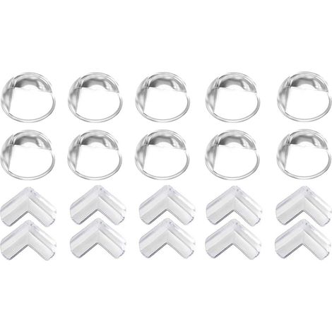 Coin de Table Protection Bebe Protection pour Tables et Coins de Meubles 20 PCS (1/5)