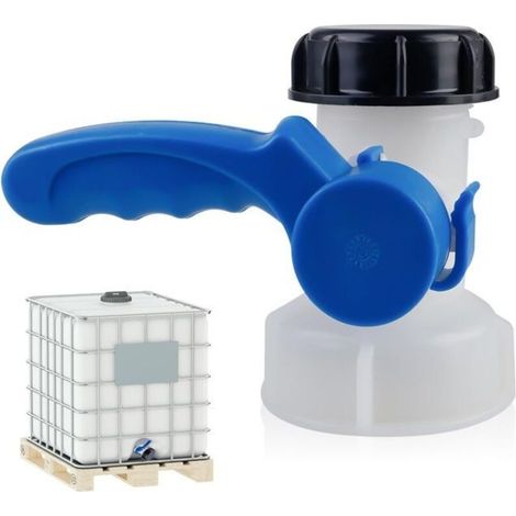 Universal IBC 75mm DN50 Adapter for IBC Shut-off Valve and Butterfly Valve, Rainwater Tank Adapter