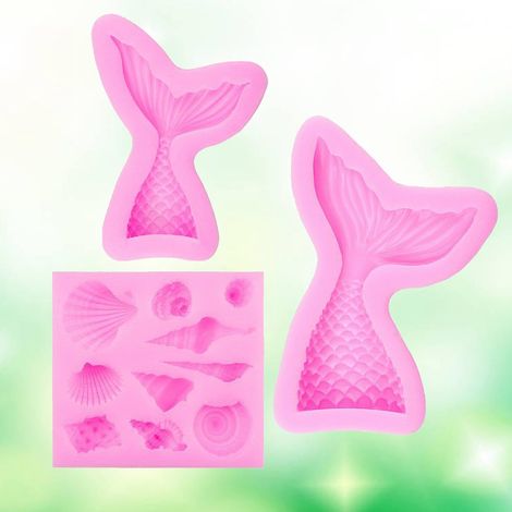 Silikon-Backform der Ocean-Serie zum Dekorieren, DIY-Kuchenform zum Backen von Cupcakes und Desserts 03 (1/5)