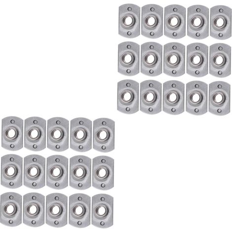 CANIGHT 2 paquets de 15 écrous à souder en acier inoxydable (1/5)