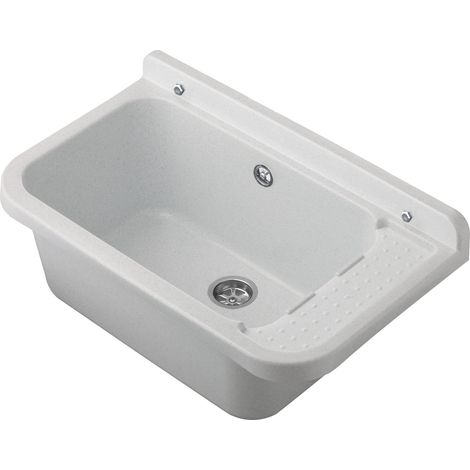 Pilozzo 60 in PP con griglia - Colore: MARMO BIANCO (1/5)