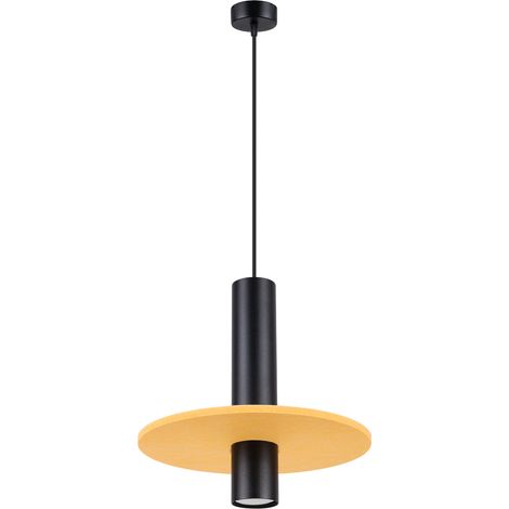 Pelta 1 Hängelampe schwarz/gelb (1/5)