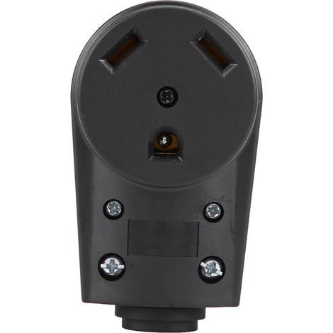 Prise femelle électrique 30A RV avec poignée antidérapante (1/5)