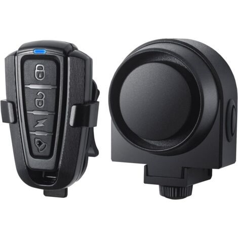 Alarme anti-vol, alarme intelligente avec télécommande sans fil, alarme intelligente de vibration étanche, pour vélo/moto/véhicule électrique/scooter (1/5)