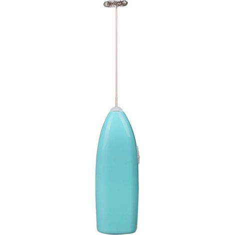 Macchina per schiuma elettrica portatile, a basso consumo energetico, antiruggine, leggera e ideale per casa, bar e ufficio, colore blu.