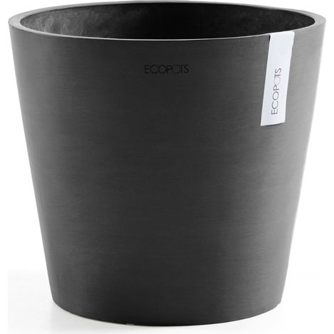 Ecopots Amsterdam 40 Blumentopf - L 40 cm x H 34,5 cm - Innen- und Außenbereich