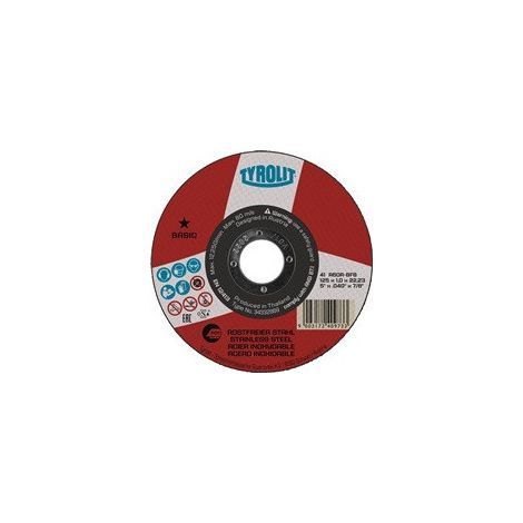 Disco da taglio Basic 115x1.0x22.23 TYROLIT 34332868 (1/2)