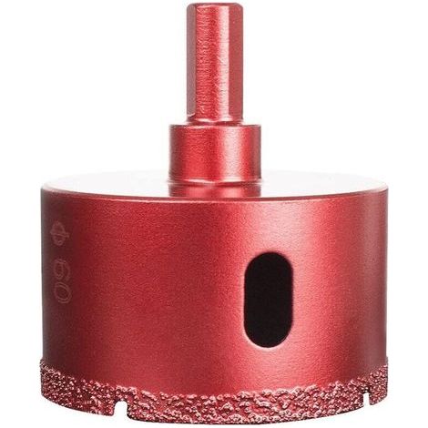 Diamantés Scie Cloche Foret, Coupe-Trou de Performance pour Verre/Tuile/Granit/Marbre (60mm) (1/5)