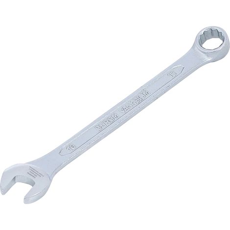 Clé mixte (à fourche et à œil), clé à molette, clé double — 10 mm, Clé mixte (à fourche et à œil)