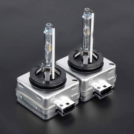 Ampoule Xenon D3S - 6000K 35W - Pour Phares Avant Voiture - Lot de 2 (1/4)