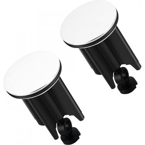Bouchon Lavabo Universel Salle de Bain Baignoire Réglable en Hauteur pour Bonde 2 pièces 40mm (1/5)