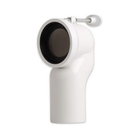 Coude en plastique technique en forme de S a' 90o en ce'ramique dolomite pour drain de toilette