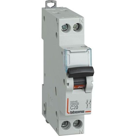 BTICINO FA881C20 - BTDIN45 - Magnetot 1P+N curva C 20A 4,5KA (1/4)