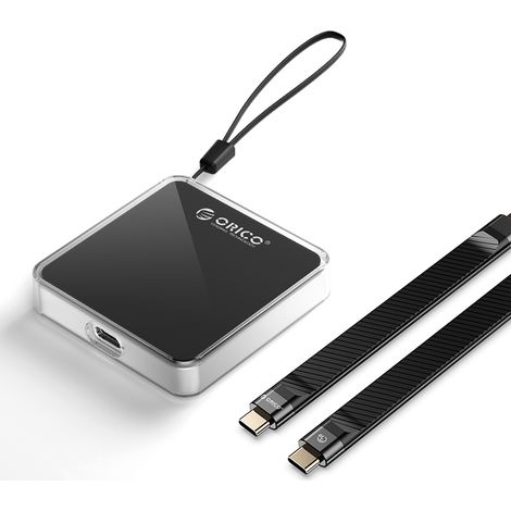 Box esterno per unità M.2 NVMe AP30-G2 con connettore magnetico MagSafe USB-C - Nero (1/4)