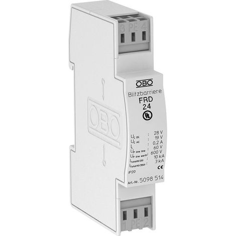 Barrière de protection contre la foudre 24 V type FRD 24 (1/3)