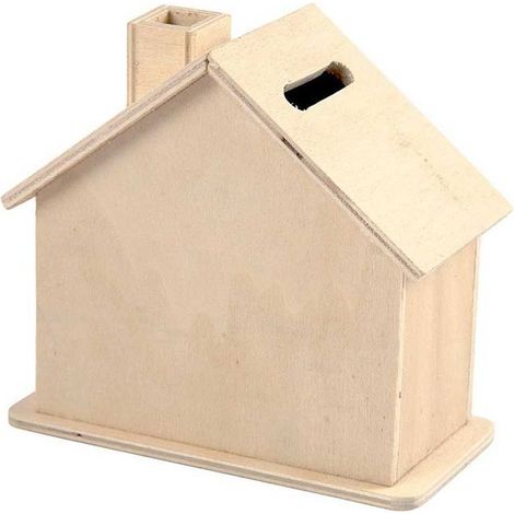 Tirelire - CREOTIME - réf 574720 - Marron - Beige - 0.15 kg (1/4)