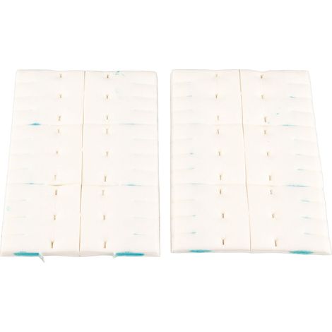 12 recharges de rechange pour brosse WC jetable 3061, lingettes de nettoyage parfum citron pour manche de nettoyant toilette. (1/5)