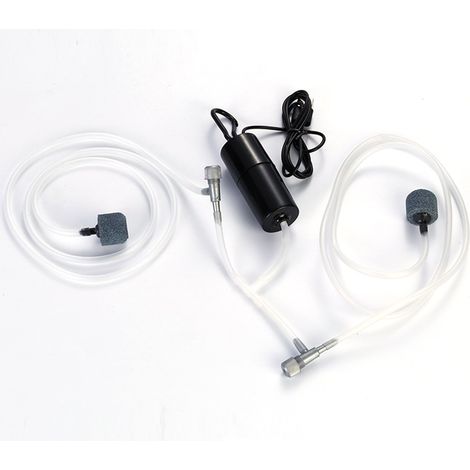 1 Pompe à oxygène, USB portable, ultra-silencieuse, format compact, pour aquarium et pêche (1/5)