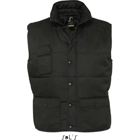 Gilet da lavoro sol s collo alto 6 tasche Polycotton