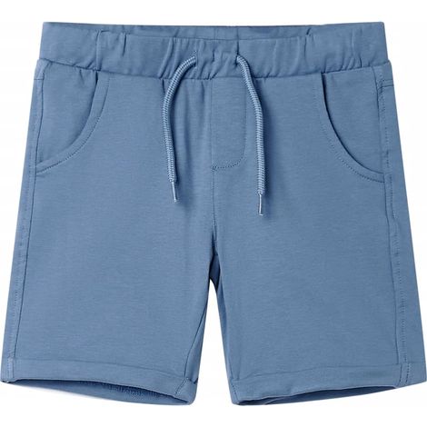 vidaXL Short pour enfants avec cordon de serrage bleu foncé 116 (1/5)