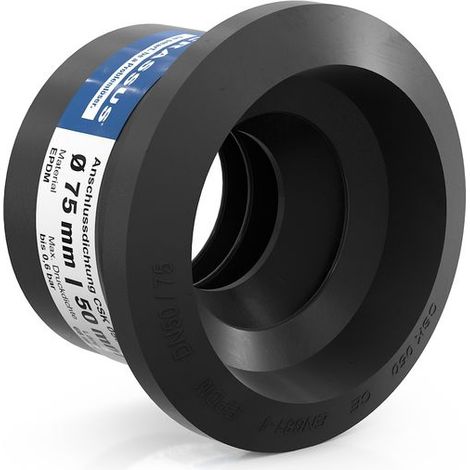 CR Anschlussdichtung CSK 050, (DN50) (Bohrloch 75mm/AD-Rohr 50mm), EPDM