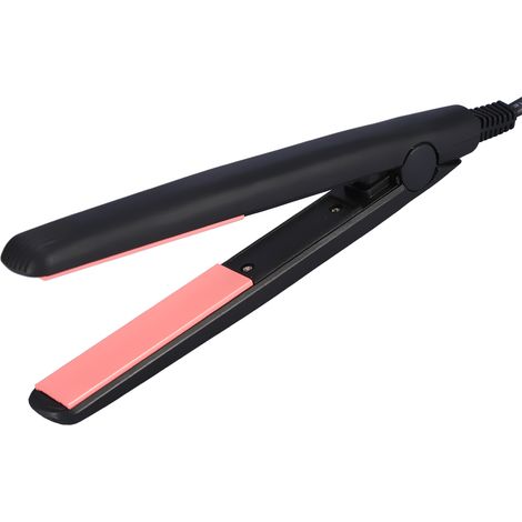 Mini fer à lisser électronique portable 110-240V fiche US, outil de coiffure lissant les cheveux (1/5)