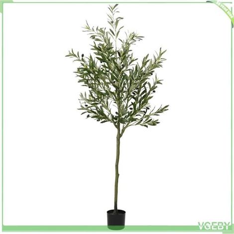 4103572 Olivier artificiel 700 feuilles 180 cm vert (1/5)