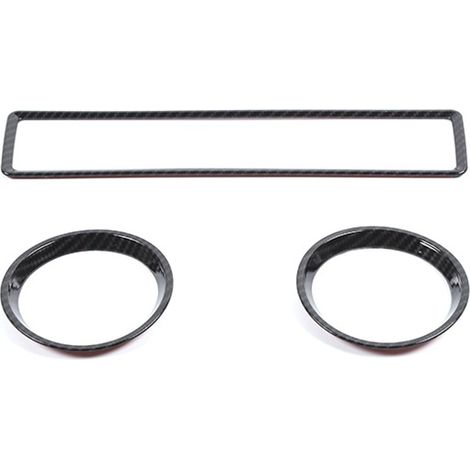3 Air Vent Trim and Dashboard Vent Covers for 10-14 Ford Mustang (1/4)