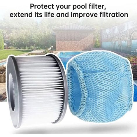 Schutznetze für aufblasbare MSpa-Pools, Filter für MSpa Jacuzzi FD2089 (Modelljahr 2020), Spa-Zubehör für (1/3)