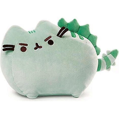Plüschkatze mit Sushi-Essstäbchen, Kawaii-Donuts-Pizza-Spielzeug, weiche graue Plüschkatze, 18 cm, für Kinder - r9 (1/2)