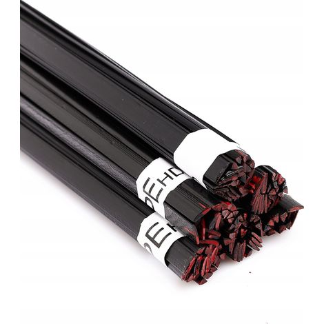 Raccoglitore in PEHD nero, triangolare, 100 g, spessore 3,5 mm