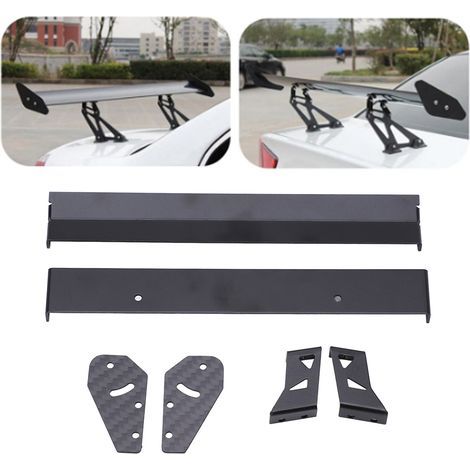 Alerón trasero de aleación de aluminio para coche de carreras RC 1/10, para drift en carretera. (1/5)