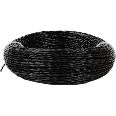 Fil pour Coupe Bordure DIY Bobine Débroussailleuse de Remplacement Ligne Trimmer Diamètre 2 mm Longueur 90 m - (1/5)